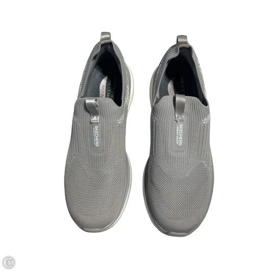 Shoes Athletic By Skechers In Grey, Size: 9