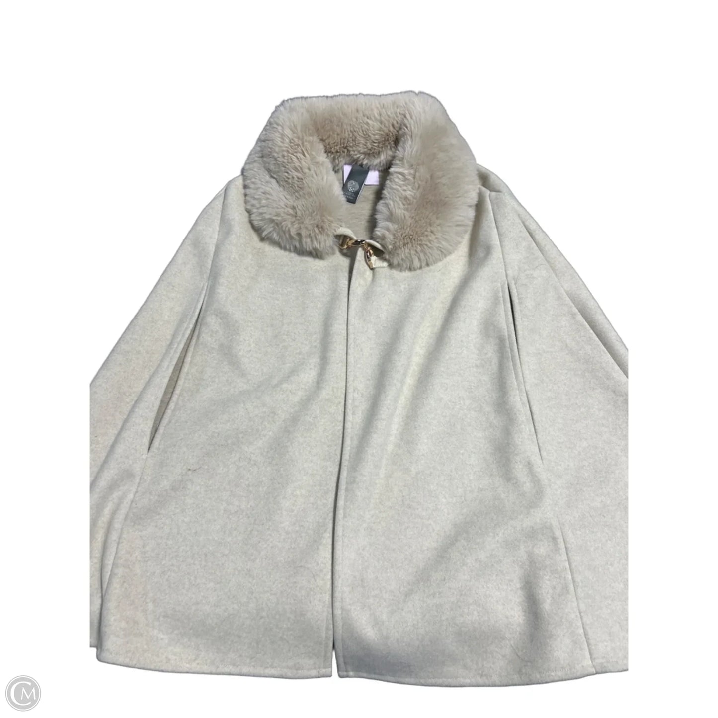 Poncho By Vince Camuto In Cream, Size: Osfm