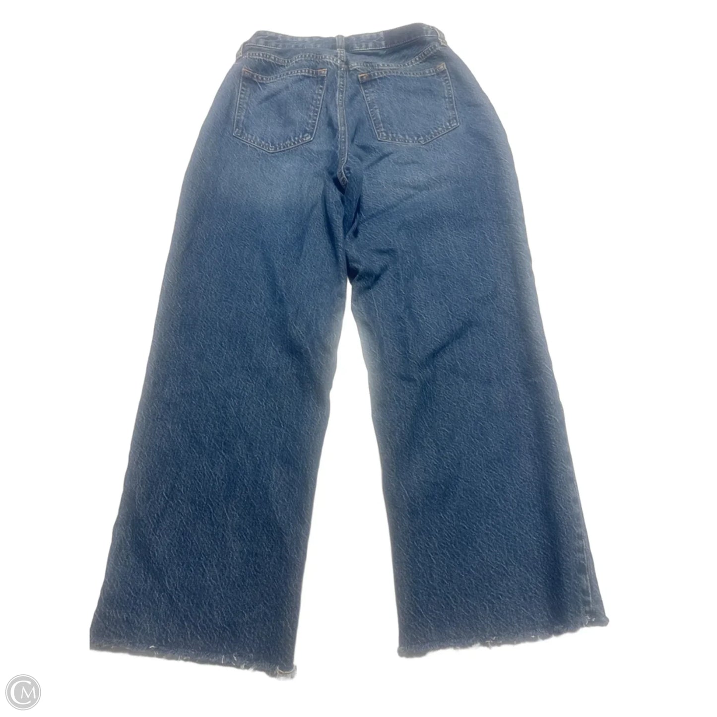 Jeans Straight By Abercrombie And Fitch In Blue Denim, Size: 4