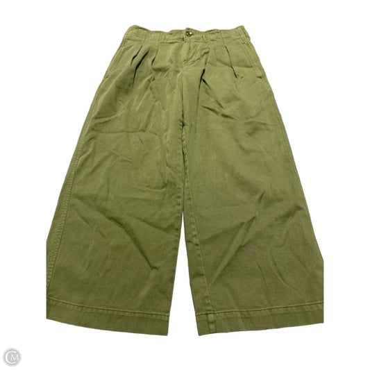 Pants Cropped By Maeve In Green, Size: 6