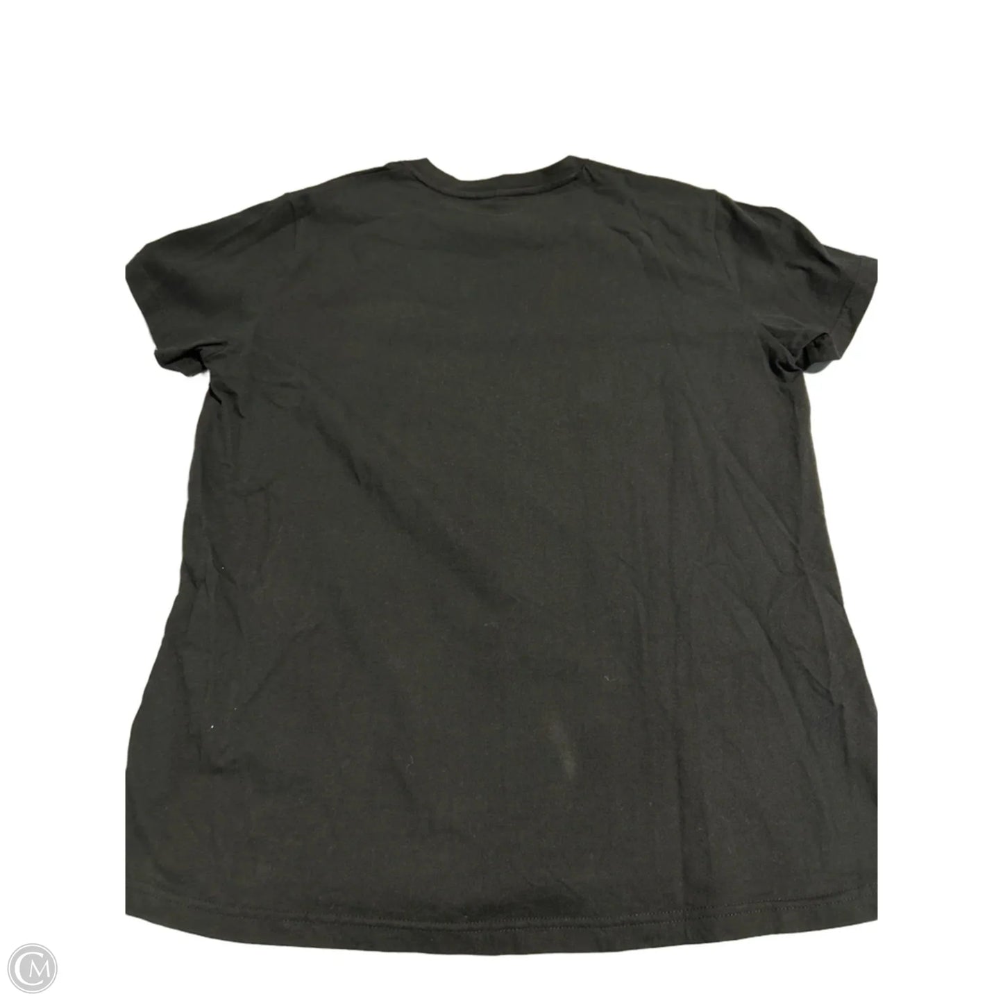 Top Short Sleeve By Authentic In Black, Size: Xl