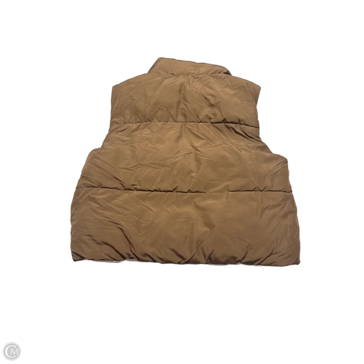 Vest Puffer & Quilted By Cmc In Brown, Size: S