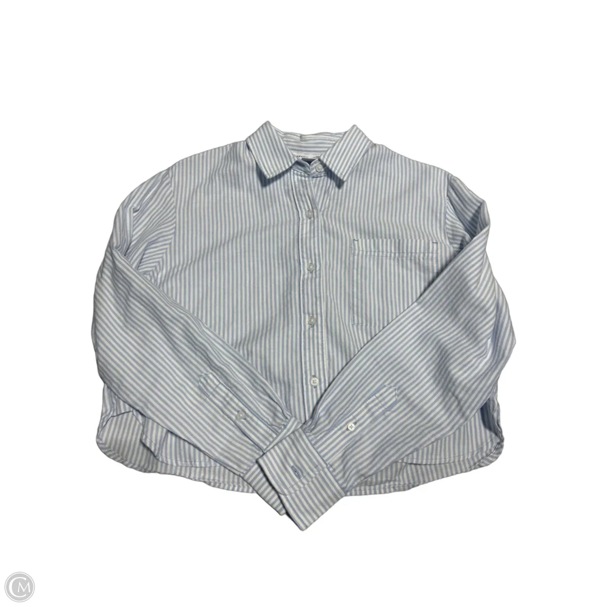 Top Long Sleeve By Old Navy In Striped Pattern, Size: Xs