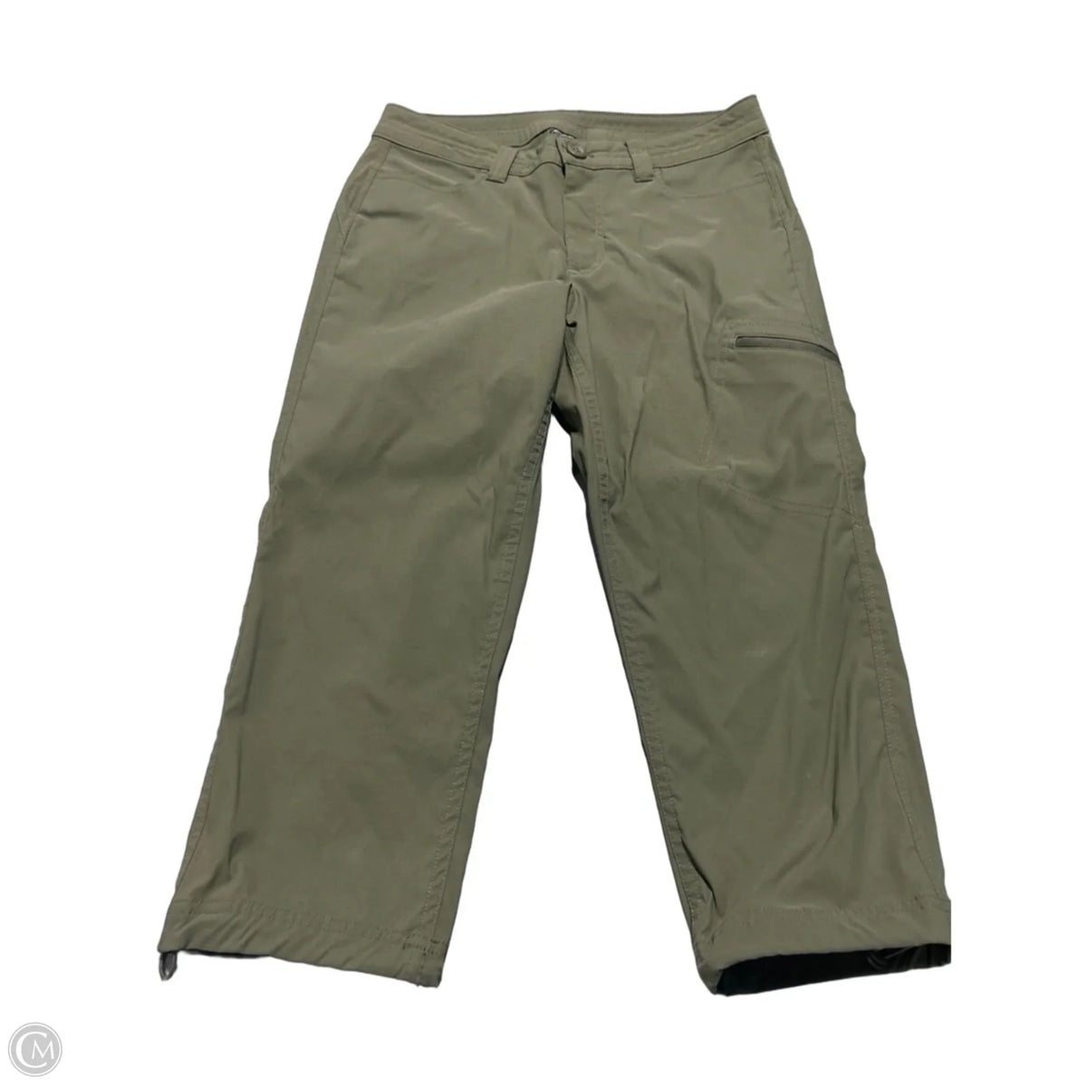 Pants Cropped By Eddie Bauer In Green, Size: 4