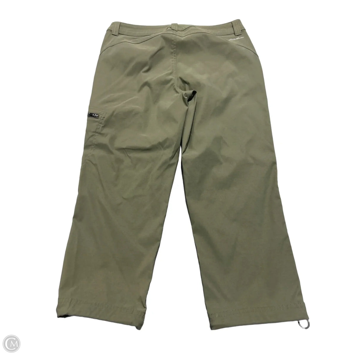 Pants Cropped By Eddie Bauer In Green, Size: 4
