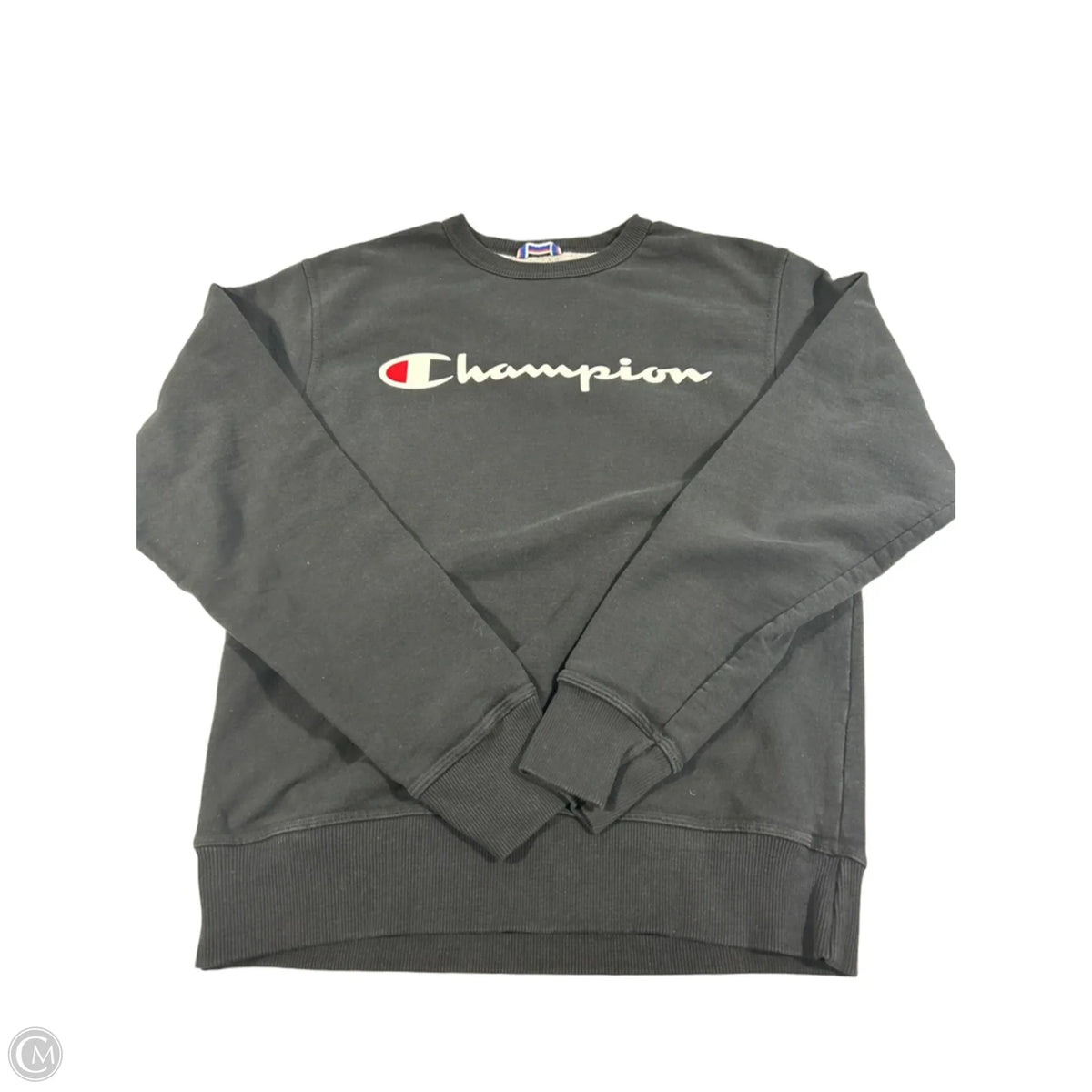 Sweatshirt Crewneck By Champion In Black, Size: S