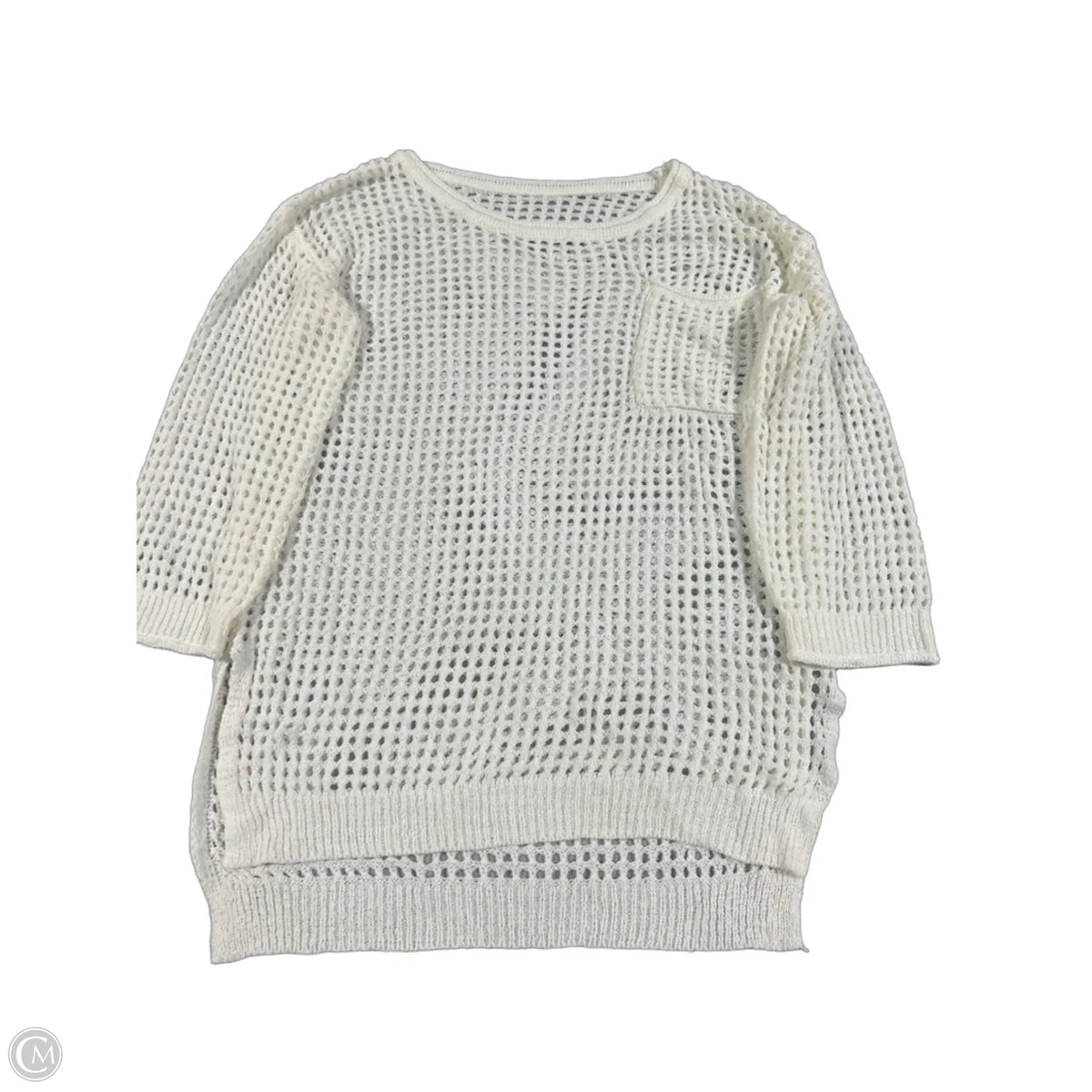 Sweater By Cmc In White, Size: M