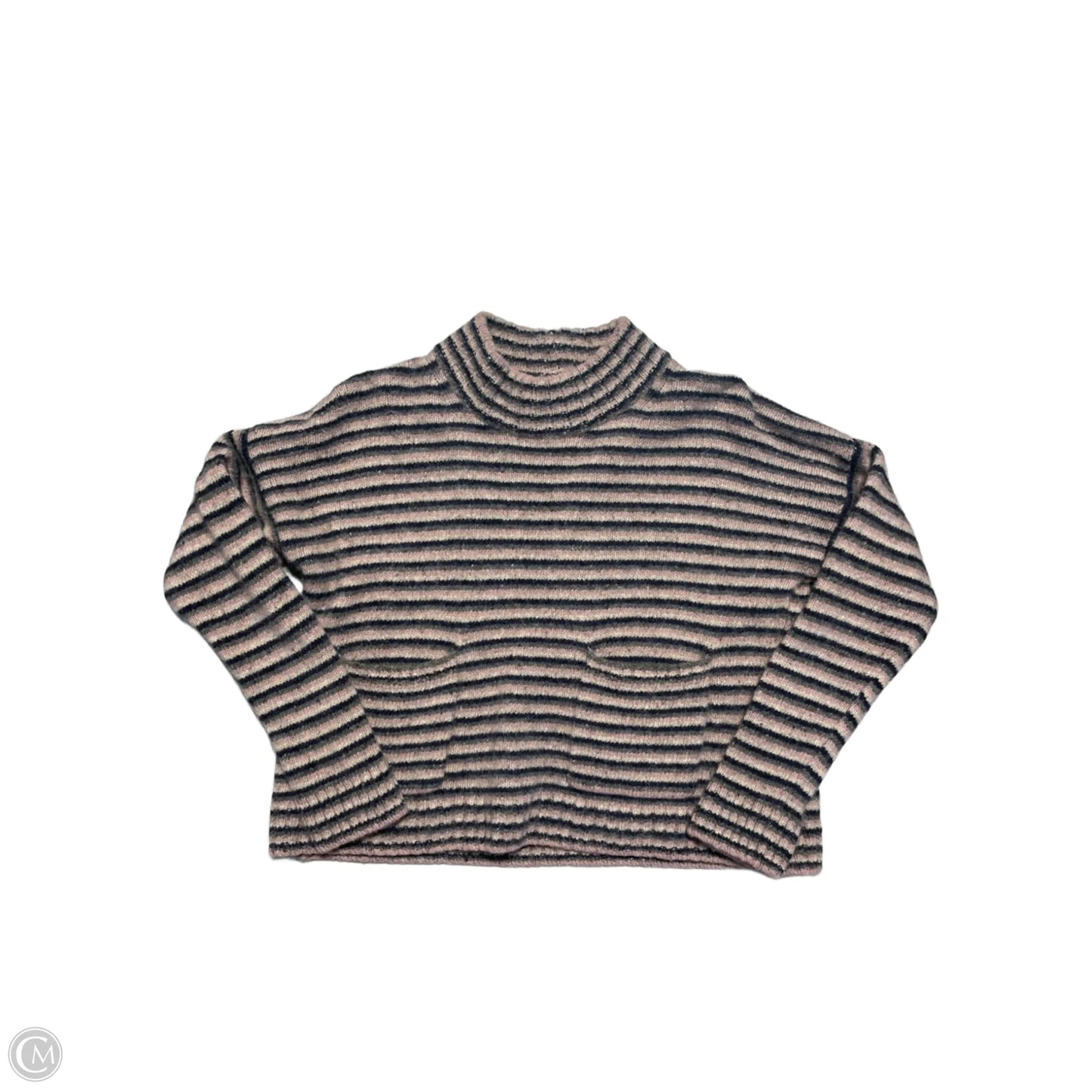 Sweater By Madewell In Striped Pattern, Size: Xs