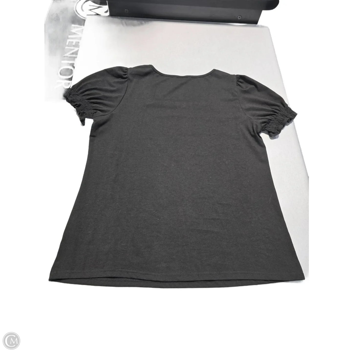 Top Short Sleeve By Cme In Black, Size: Xl