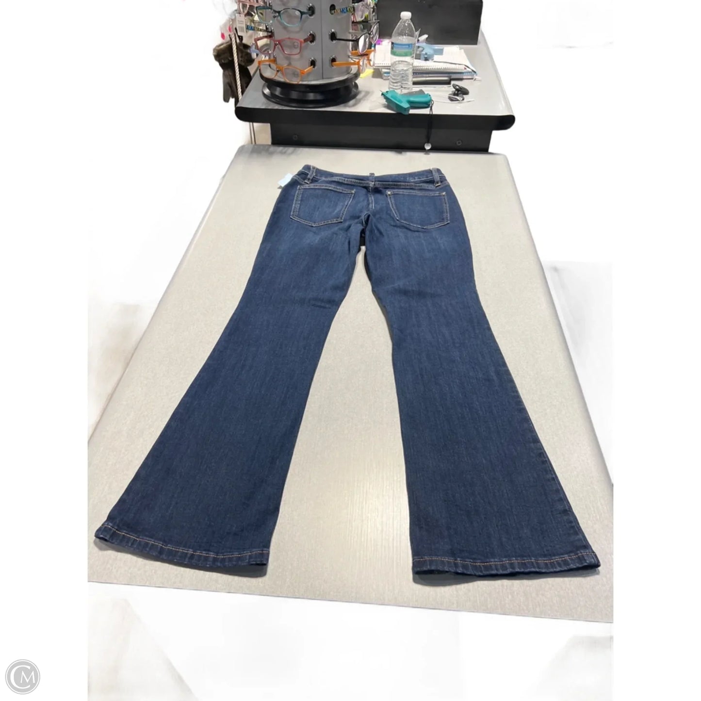 Jeans Boot Cut By Simply Vera In Blue Denim, Size: 8