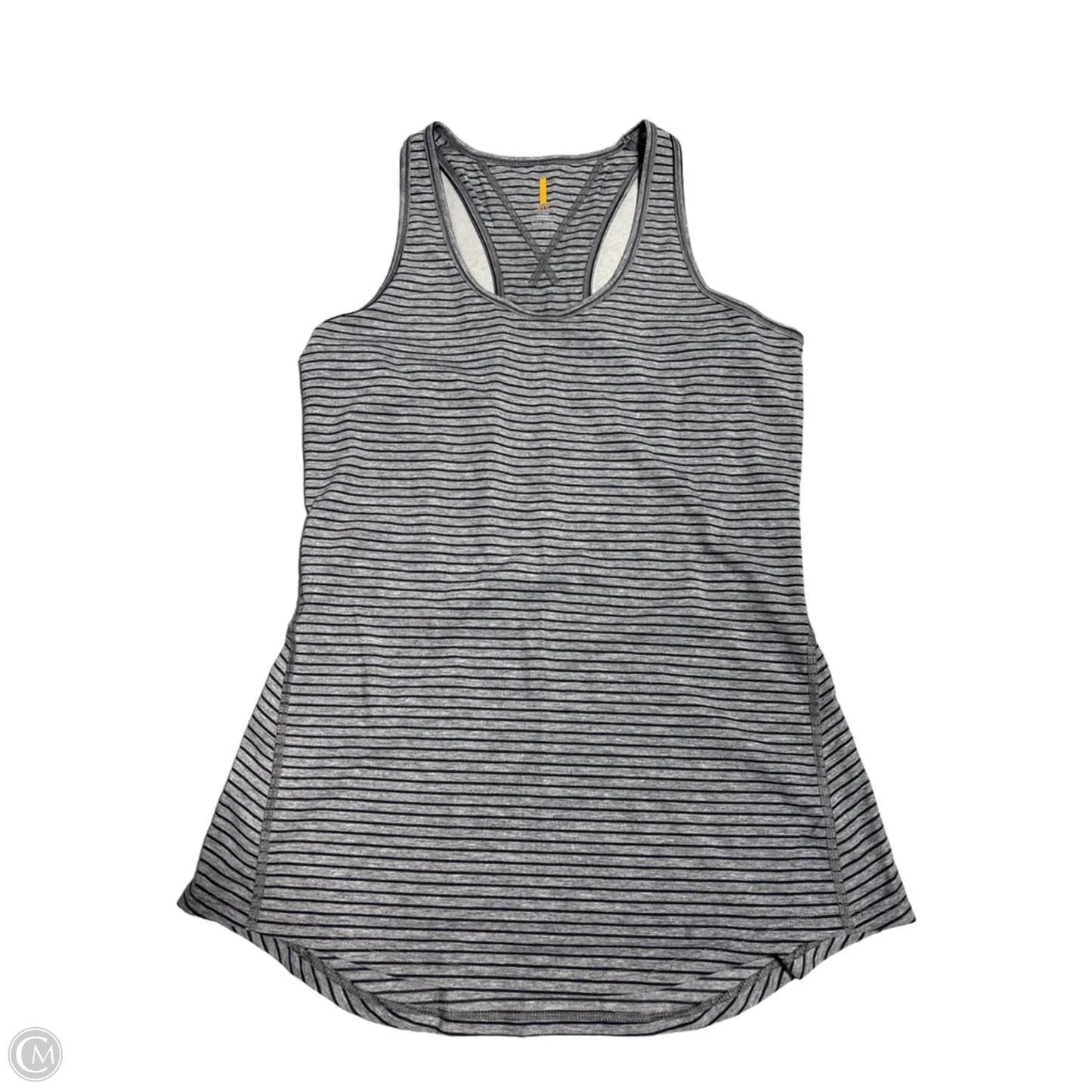 Athletic Tank Top By Cme In Striped Pattern, Size: S