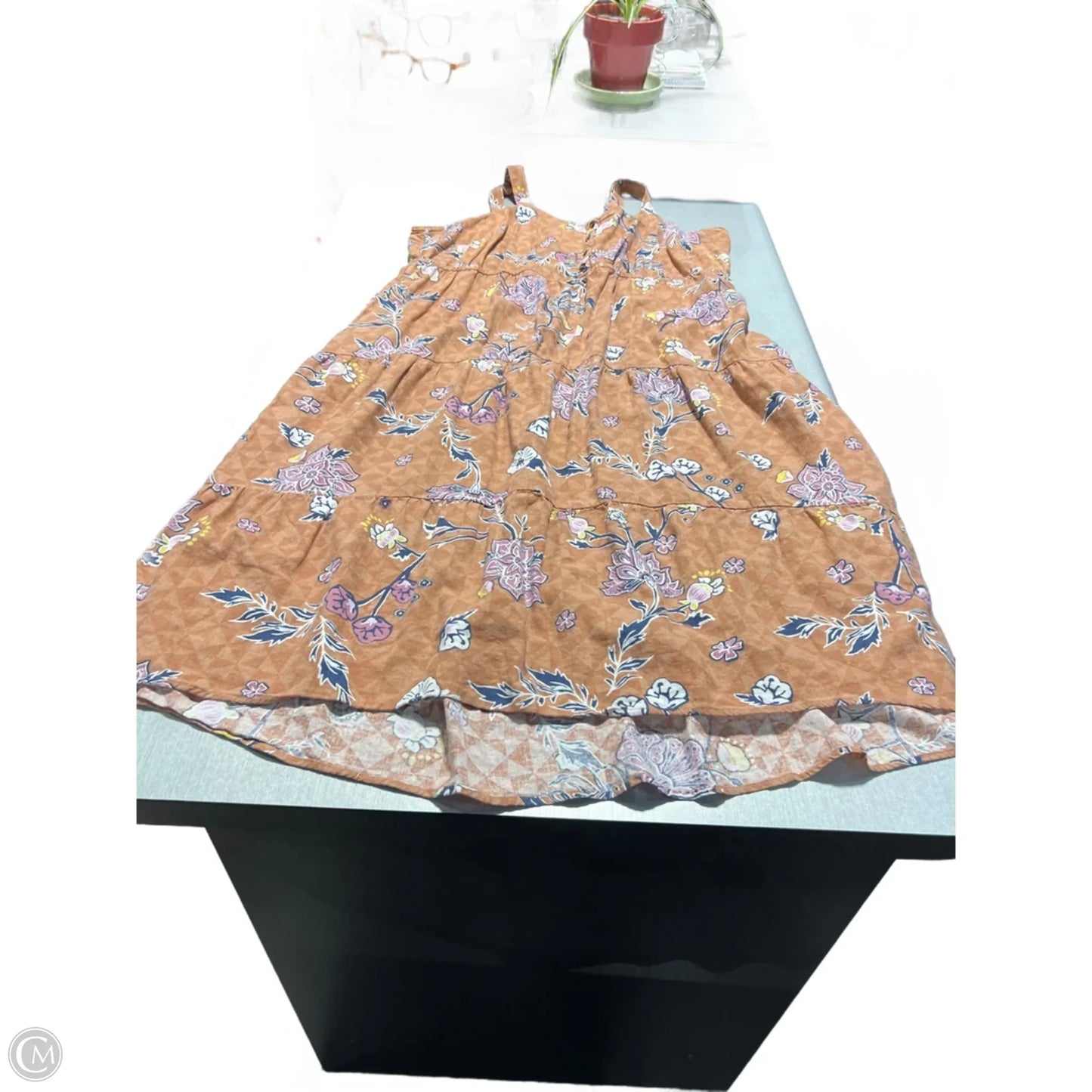 Dress Casual Maxi By Sonoma In Floral Print, Size: 2x