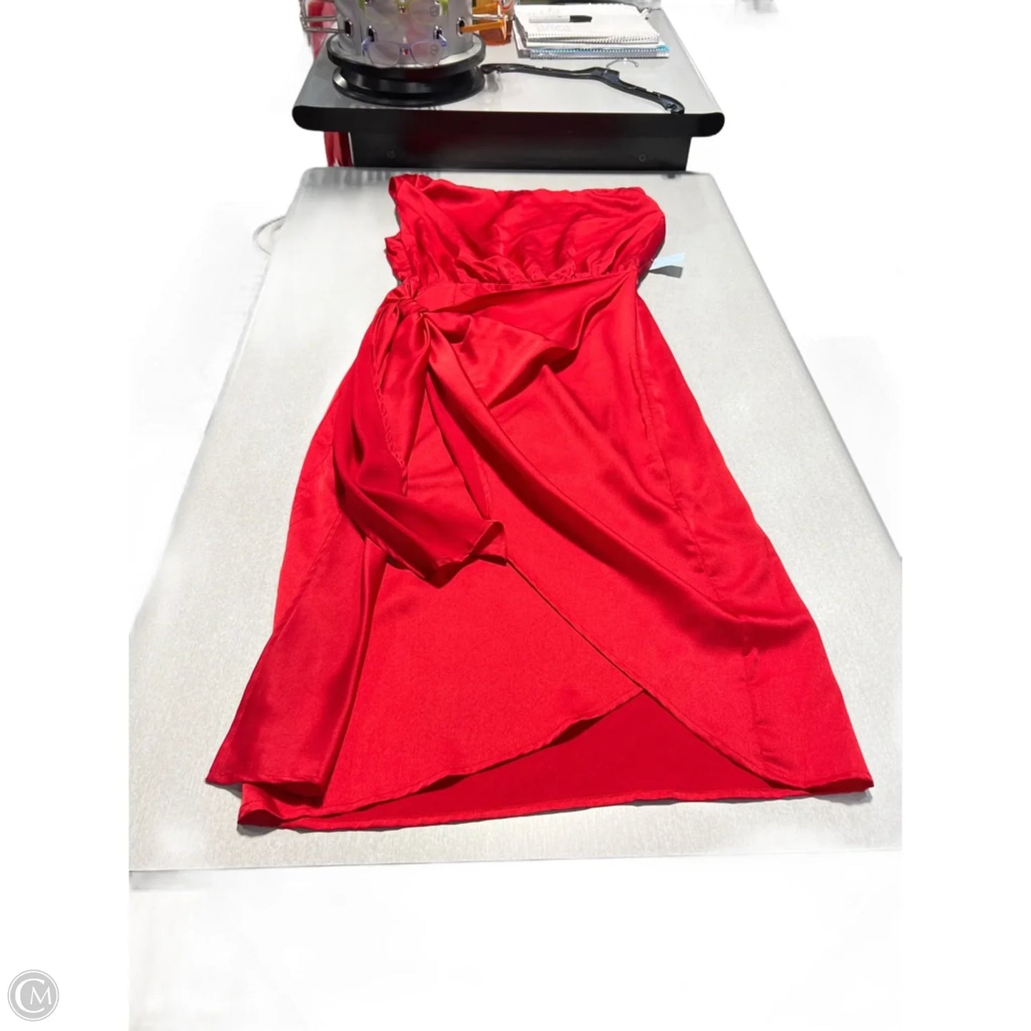 Dress Casual Midi By Hello Molly In Red, Size: L