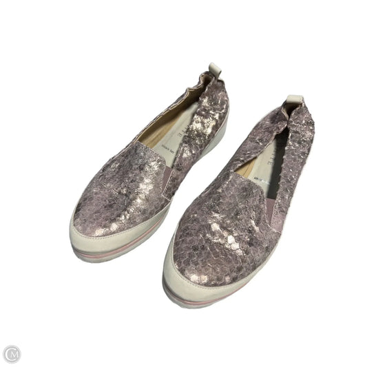 Shoes Heels Wedge By Cme In Pink, Size: 8