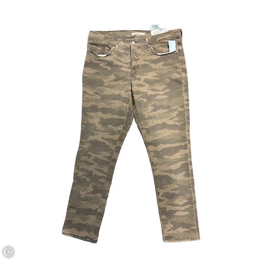 Pants Leggings By Levis In Camouflage Print, Size: 14
