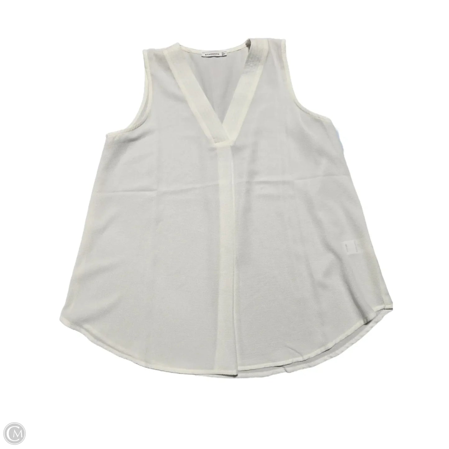 Tank Top By Staccato In White, Size: S
