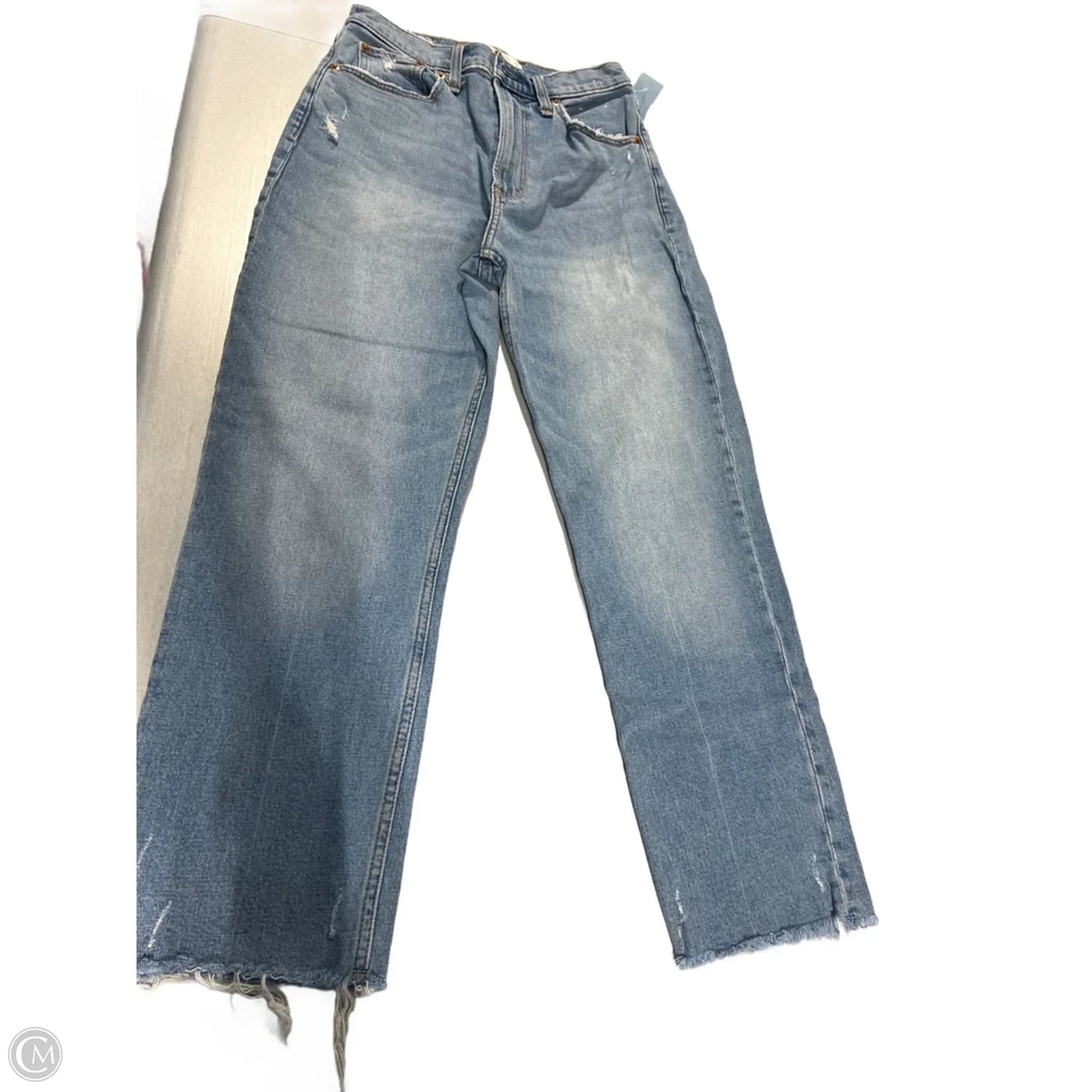 Jeans Boyfriend By Abercrombie And Fitch In Blue Denim, Size: 2