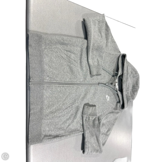 Sweatshirt Hoodie By Nike Apparel In Grey, Size: S
