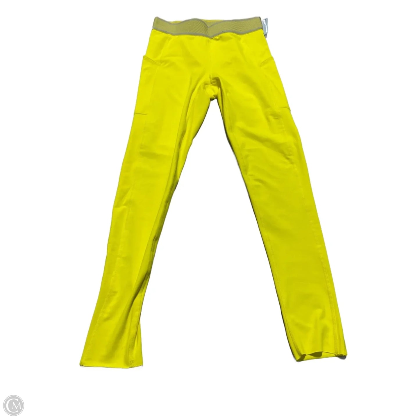 Athletic Leggings By Free People In Yellow, Size: Xs