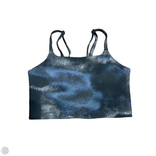 Athletic Bra By Nike Apparel In Blue & Grey, Size: S