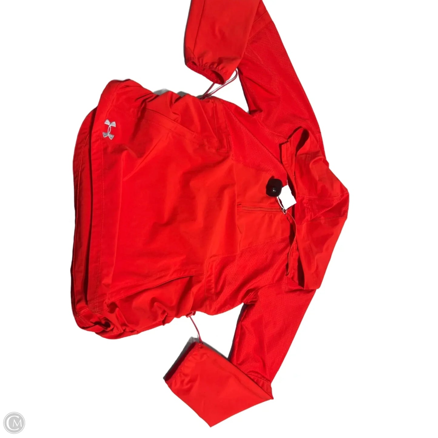 Jacket Windbreaker By Under Armour In Red, Size: S