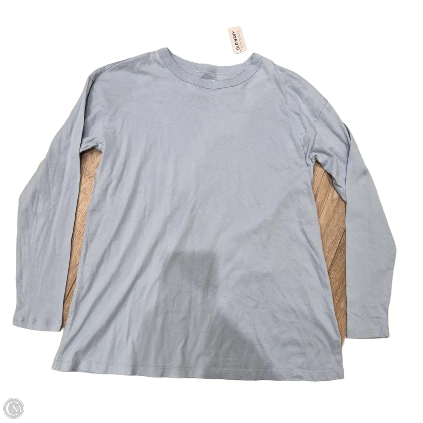 Top Long Sleeve By Old Navy In Blue, Size: Xs