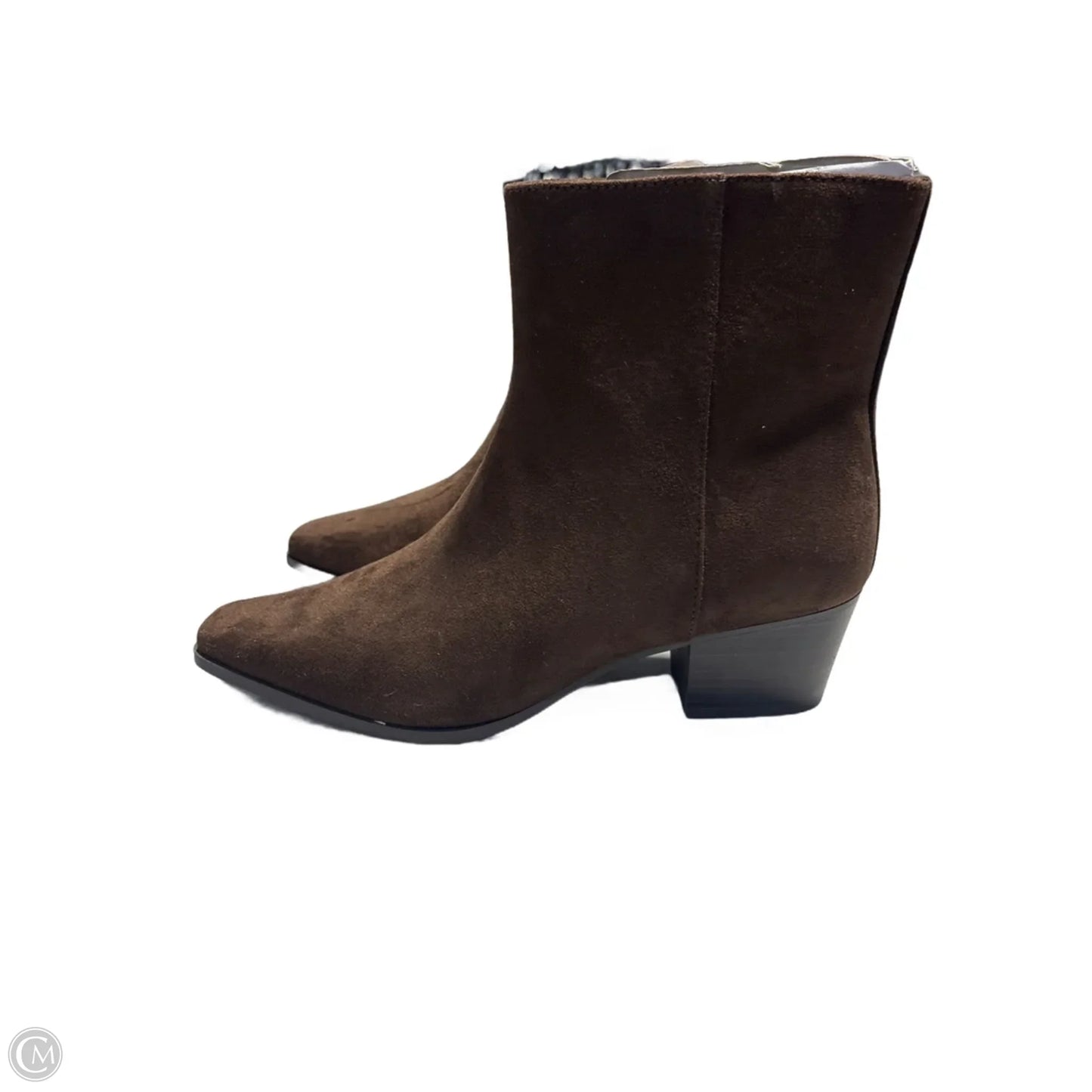 Boots Mid-calf Heels By Old Navy In Brown, Size: 8