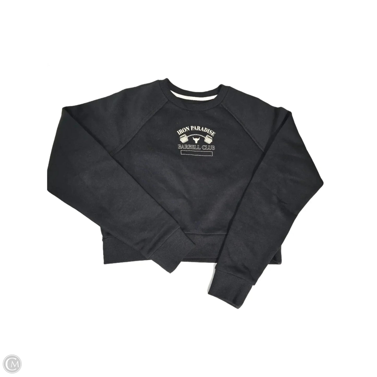 Sweatshirt Crewneck By Under Armour In Black, Size: Xs