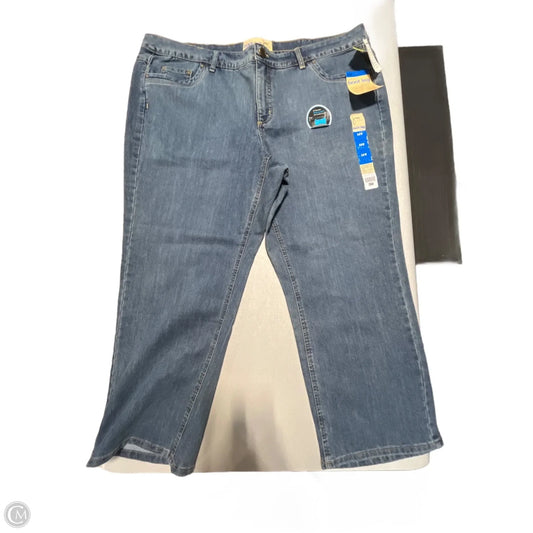 Jeans Boot Cut By Just My Size In Blue Denim, Size: 26
