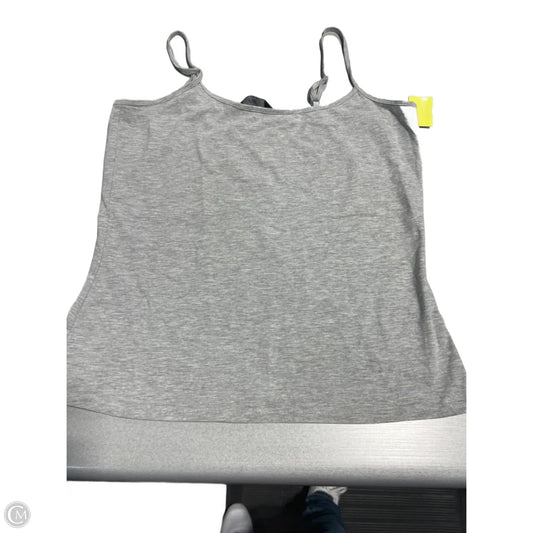 Tank Top By F&f In Grey, Size: L
