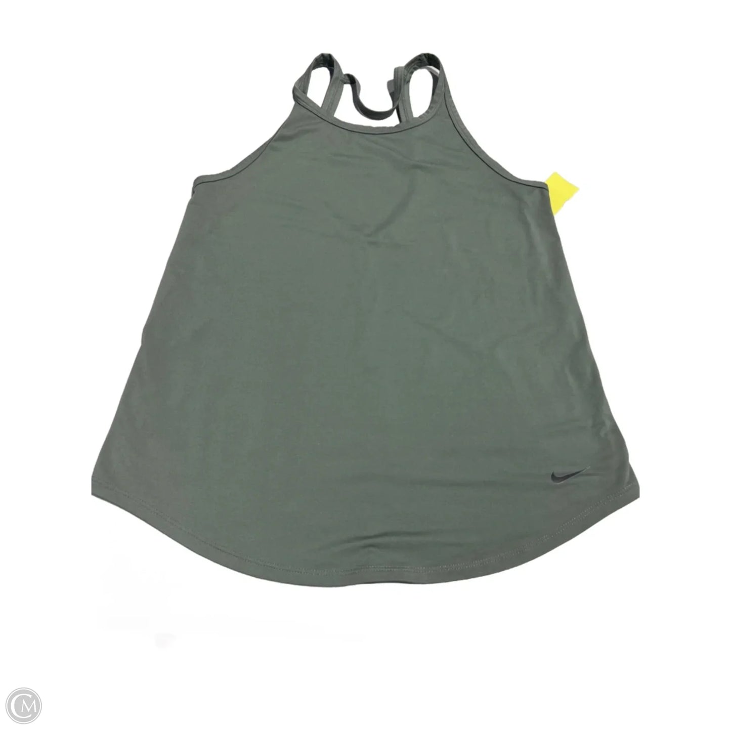 Athletic Tank Top By Nike Apparel In Green, Size: Xs