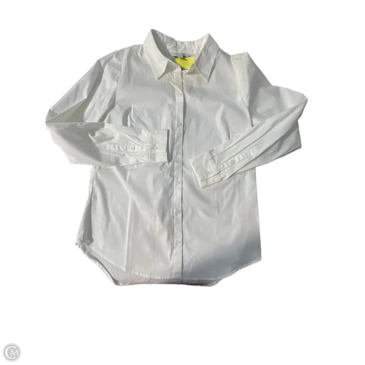 Top Long Sleeve By Nine West In White, Size: Xs