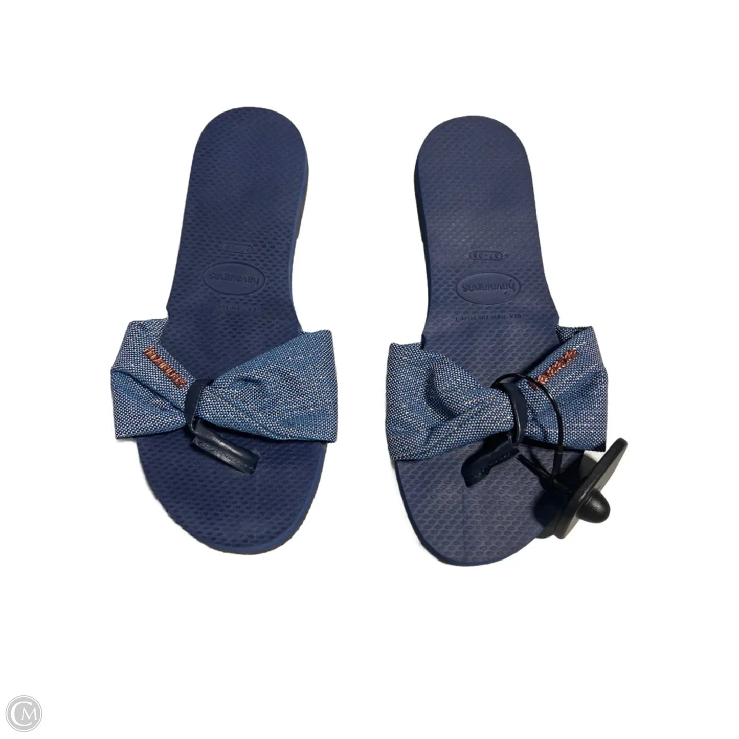 Sandals Flats By Havaianas In Blue, Size: 7