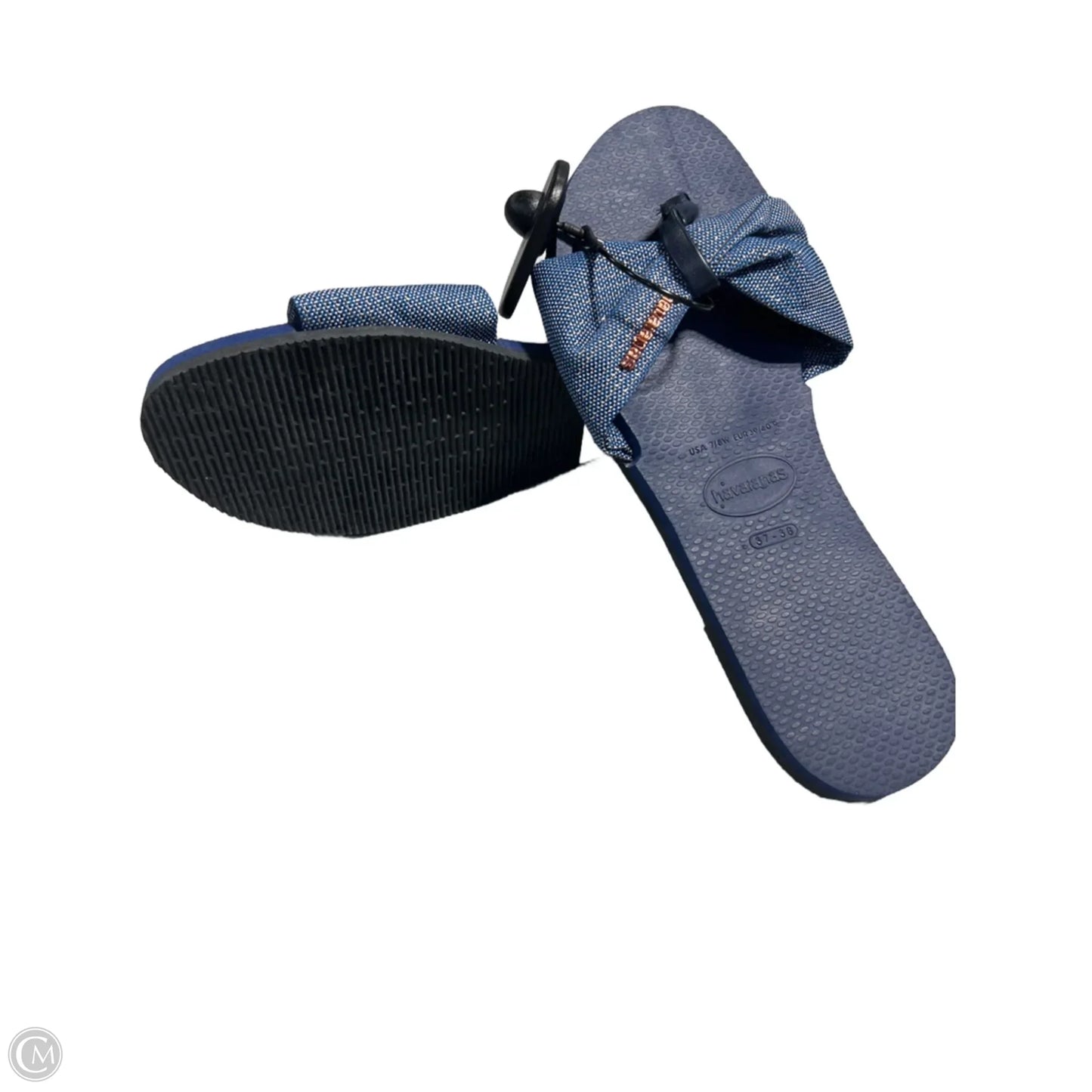 Sandals Flats By Havaianas In Blue, Size: 7