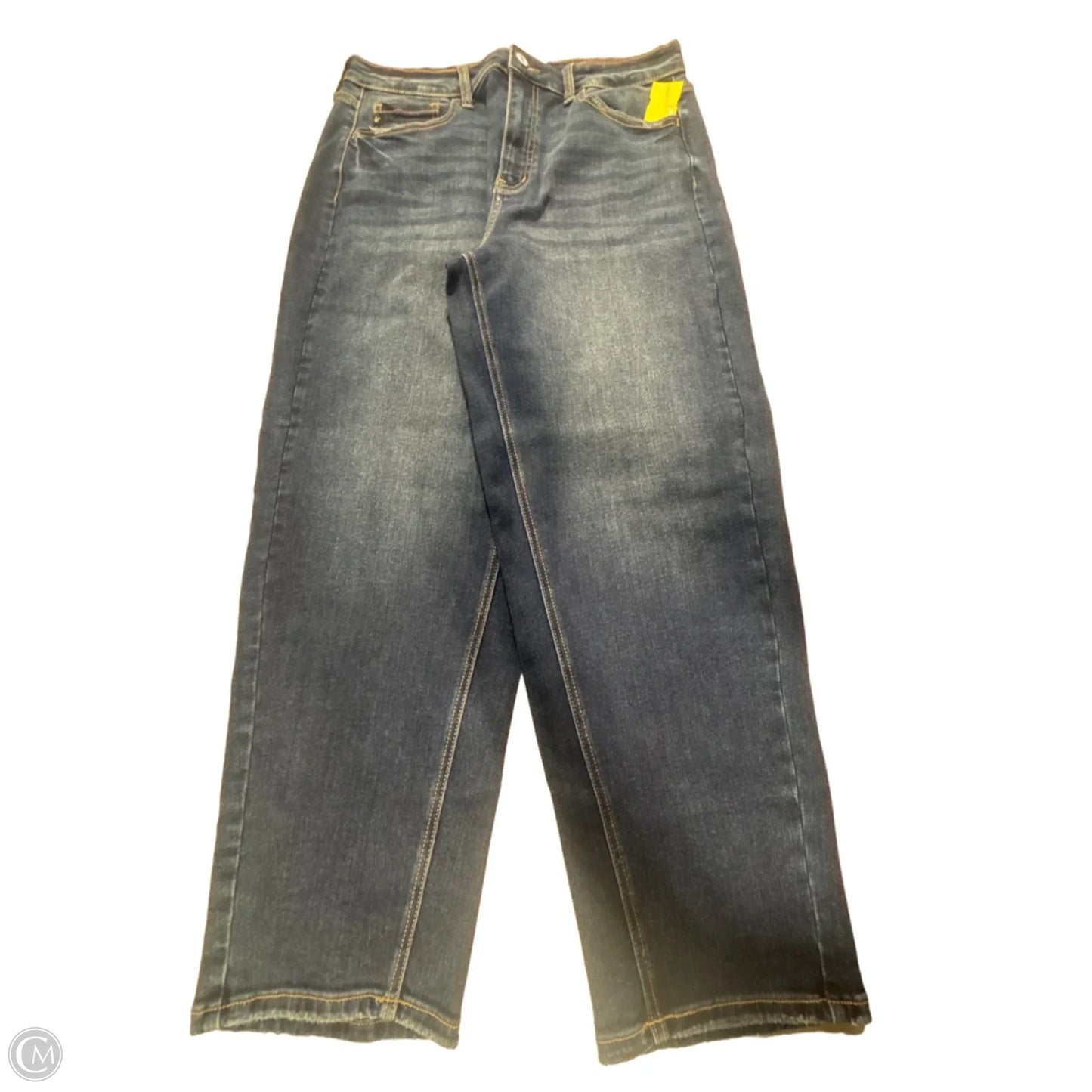 Jeans Straight By Kancan In Blue Denim, Size: 8