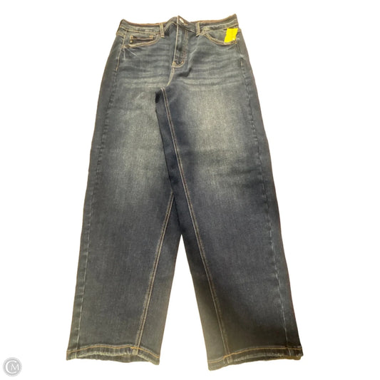Jeans Straight By Kancan In Blue Denim, Size: 8