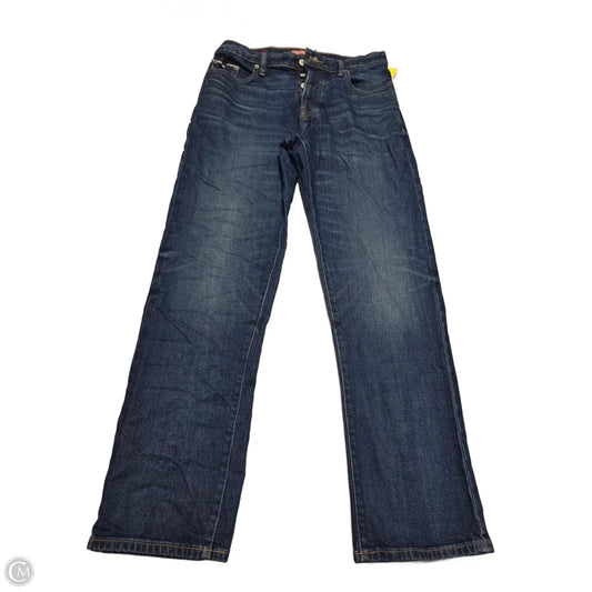 Jeans Cropped By Lucky Brand In Blue Denim, Size: 6
