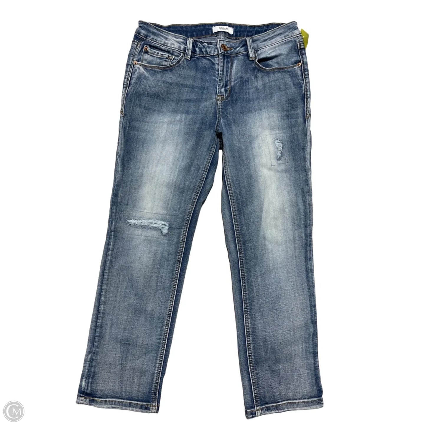 Jeans Straight By Kensie In Blue Denim, Size: 6