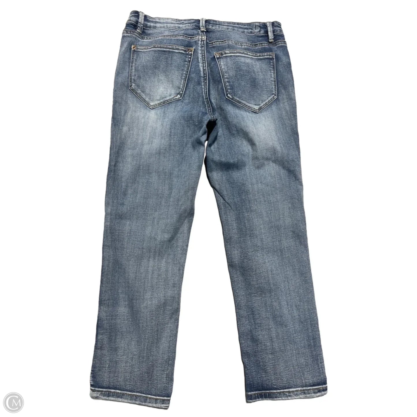 Jeans Straight By Kensie In Blue Denim, Size: 6