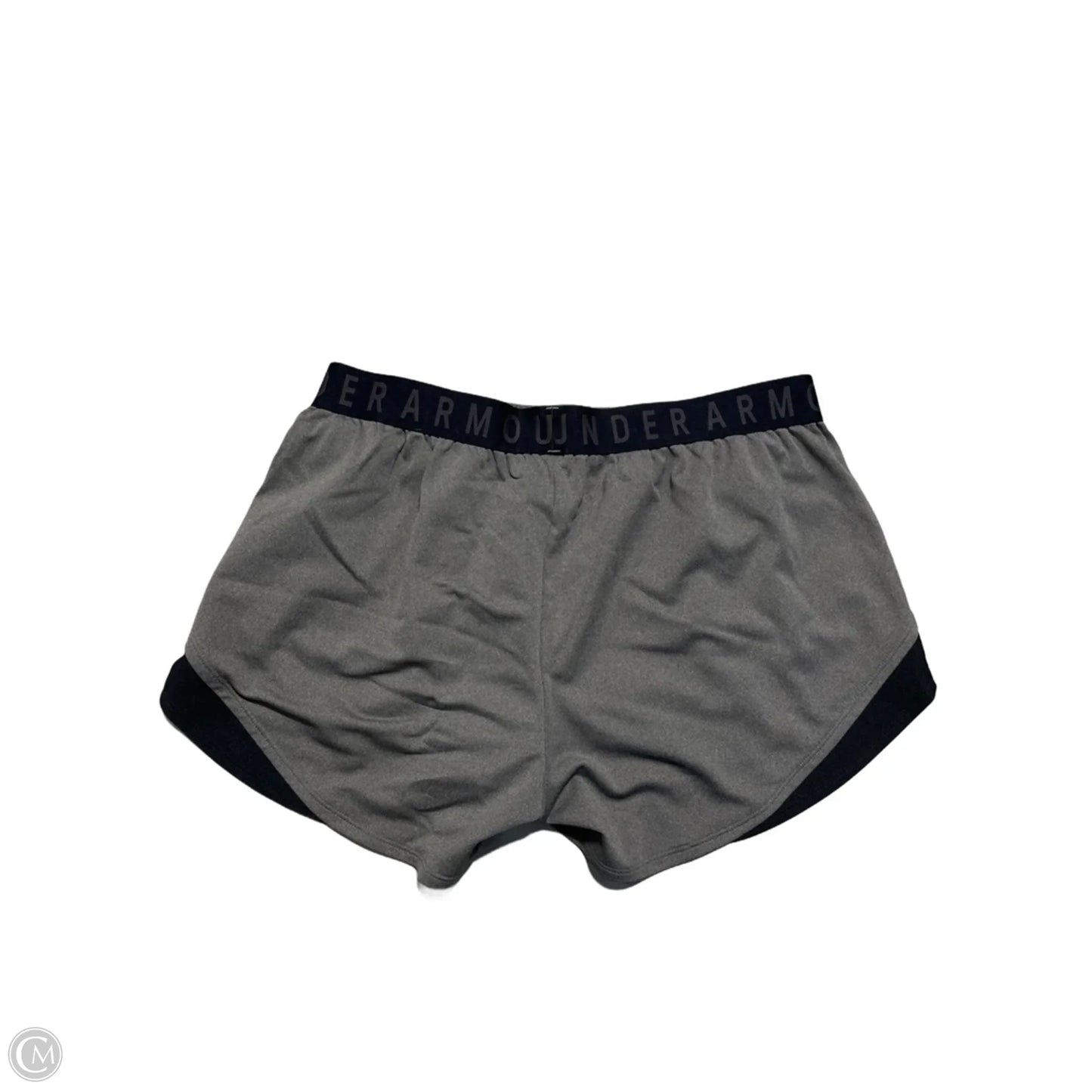 Athletic Shorts By Under Armour In Grey, Size: L