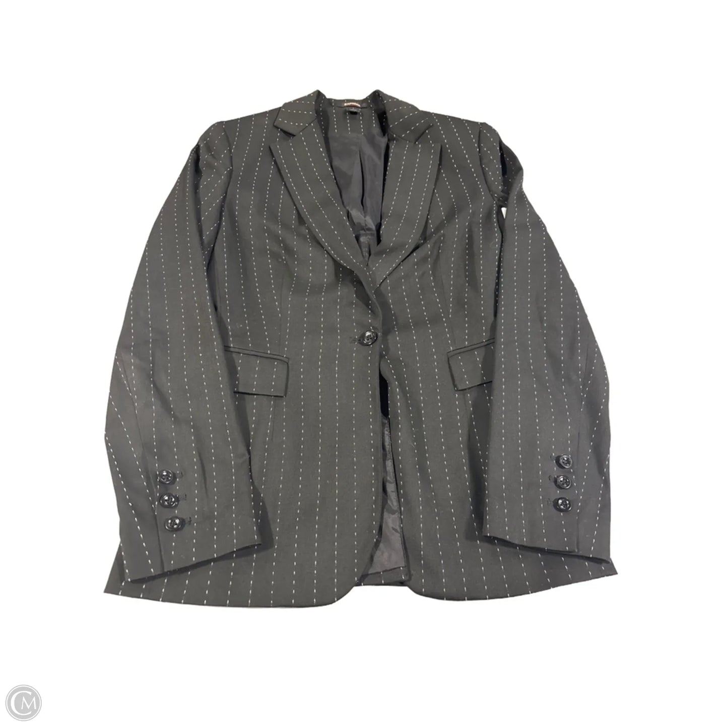 Blazer By Express In Black & White, Size: 2