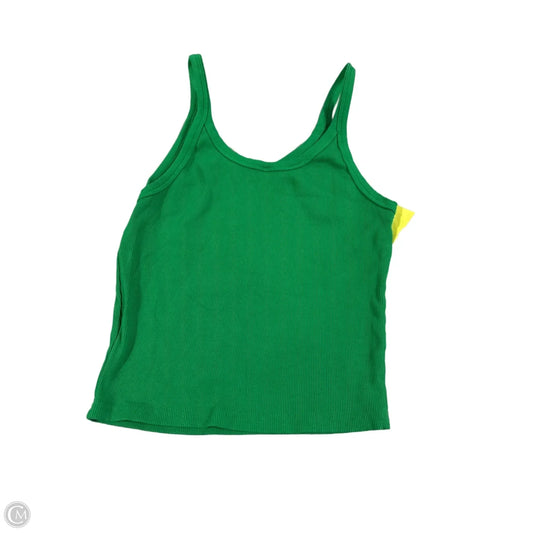 Tank Top By Cme In Green, Size: M