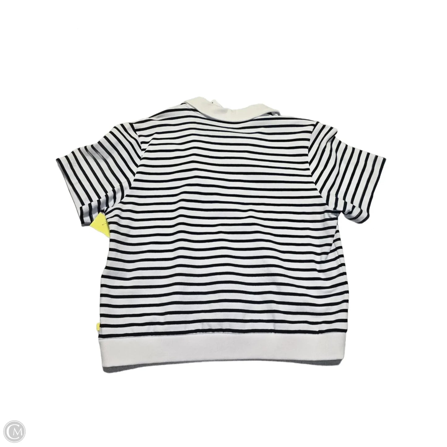 Top Short Sleeve By Lilla P In Striped Pattern, Size: L