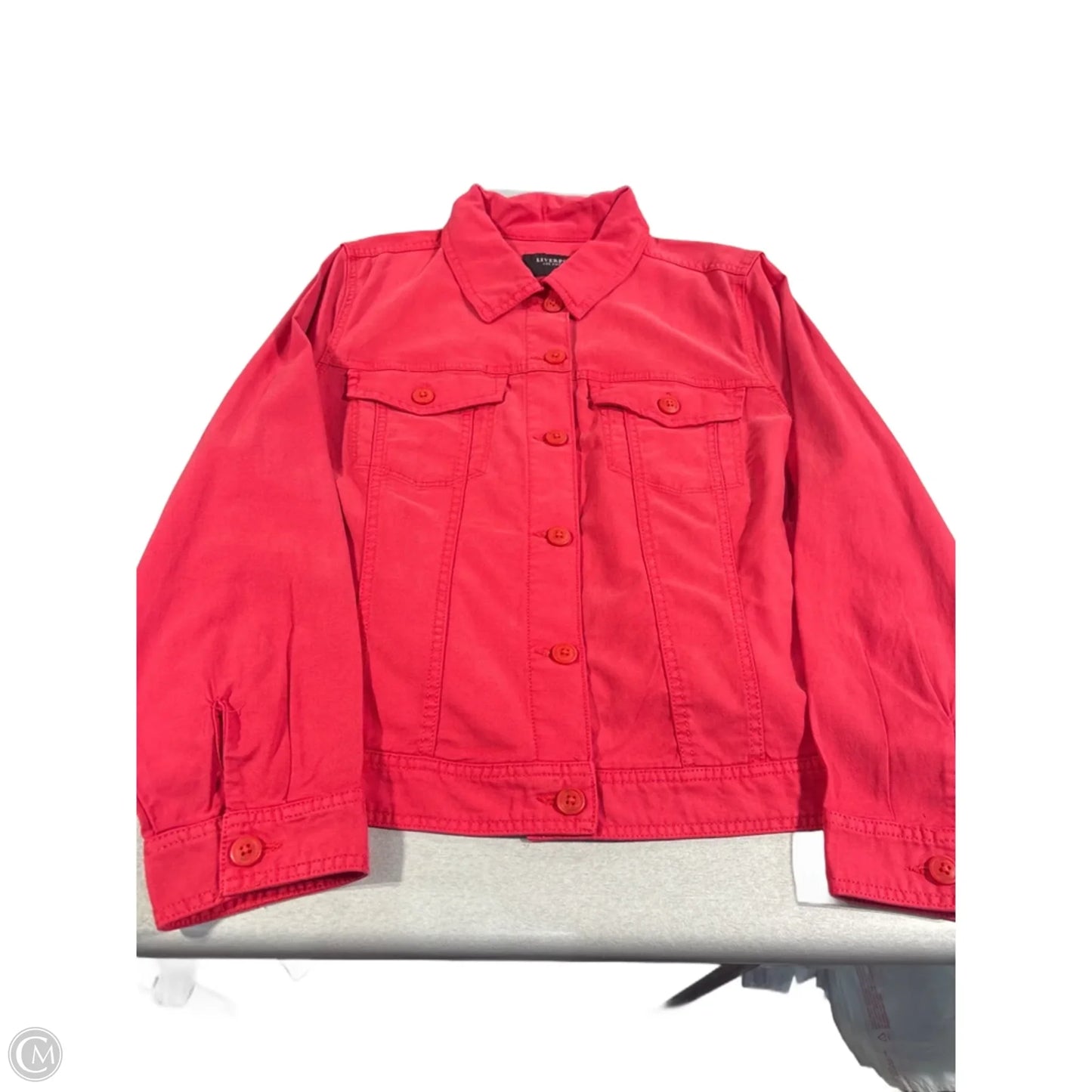 Jacket Other By Liverpool In Red, Size: Xl