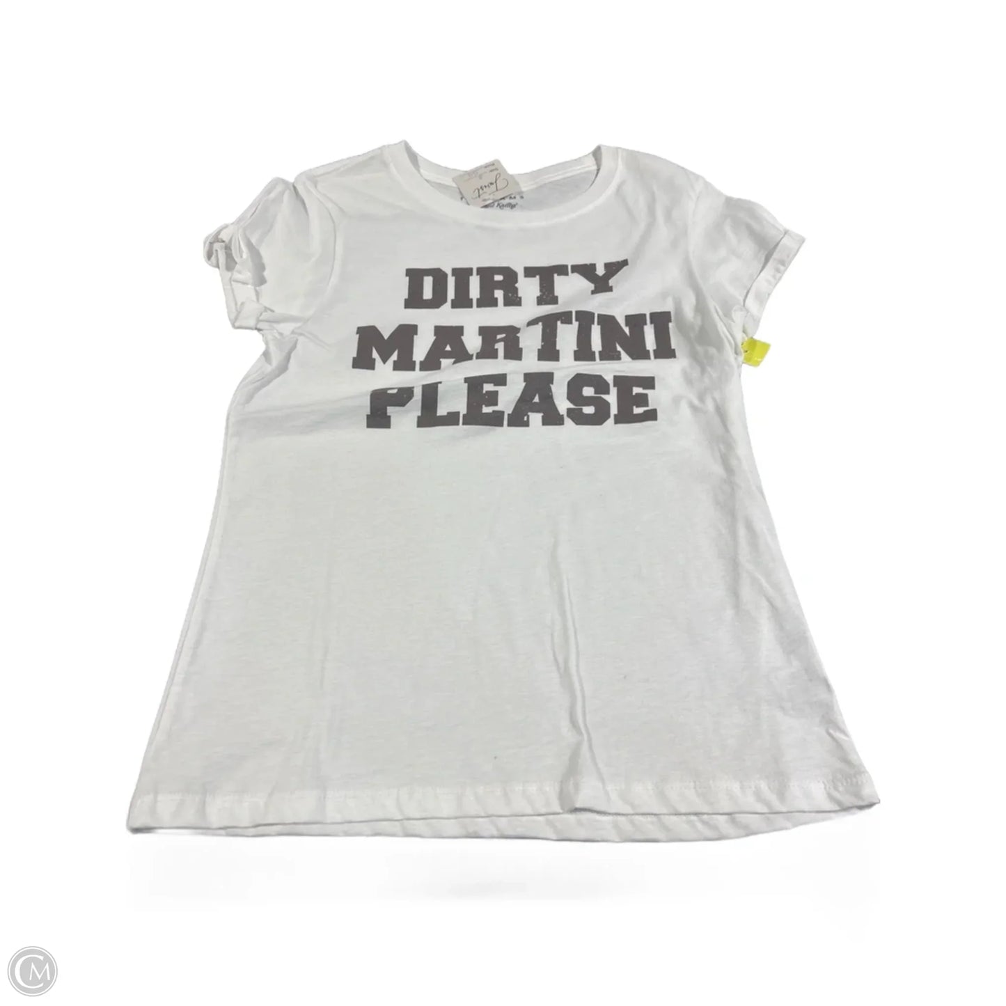 Top Short Sleeve Basic By Cmc In White, Size: S