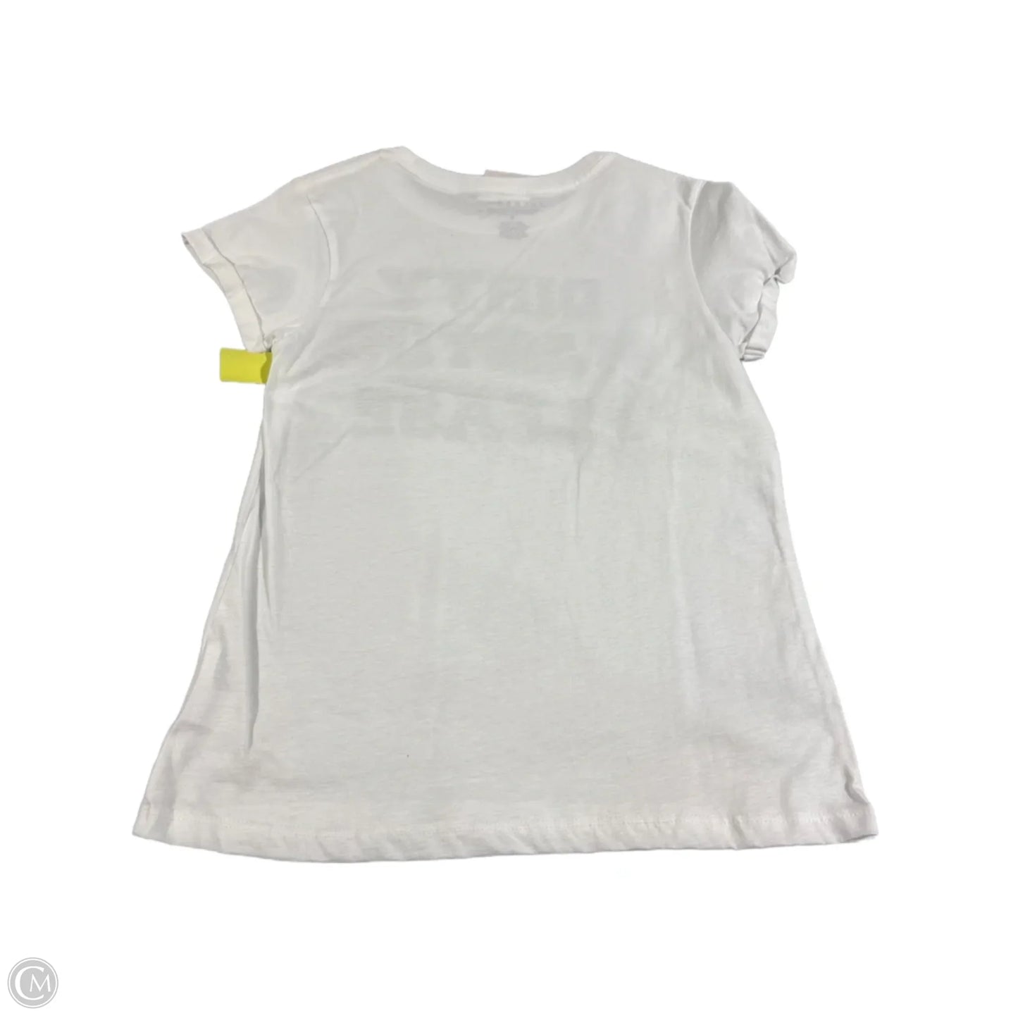 Top Short Sleeve Basic By Cmc In White, Size: S