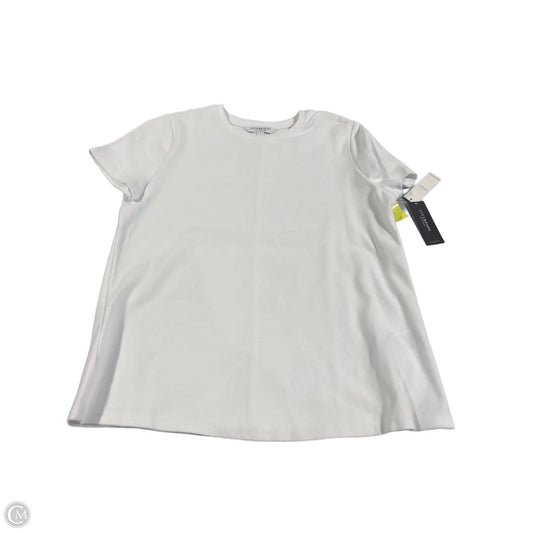 Top Short Sleeve By Liverpool In White, Size: S