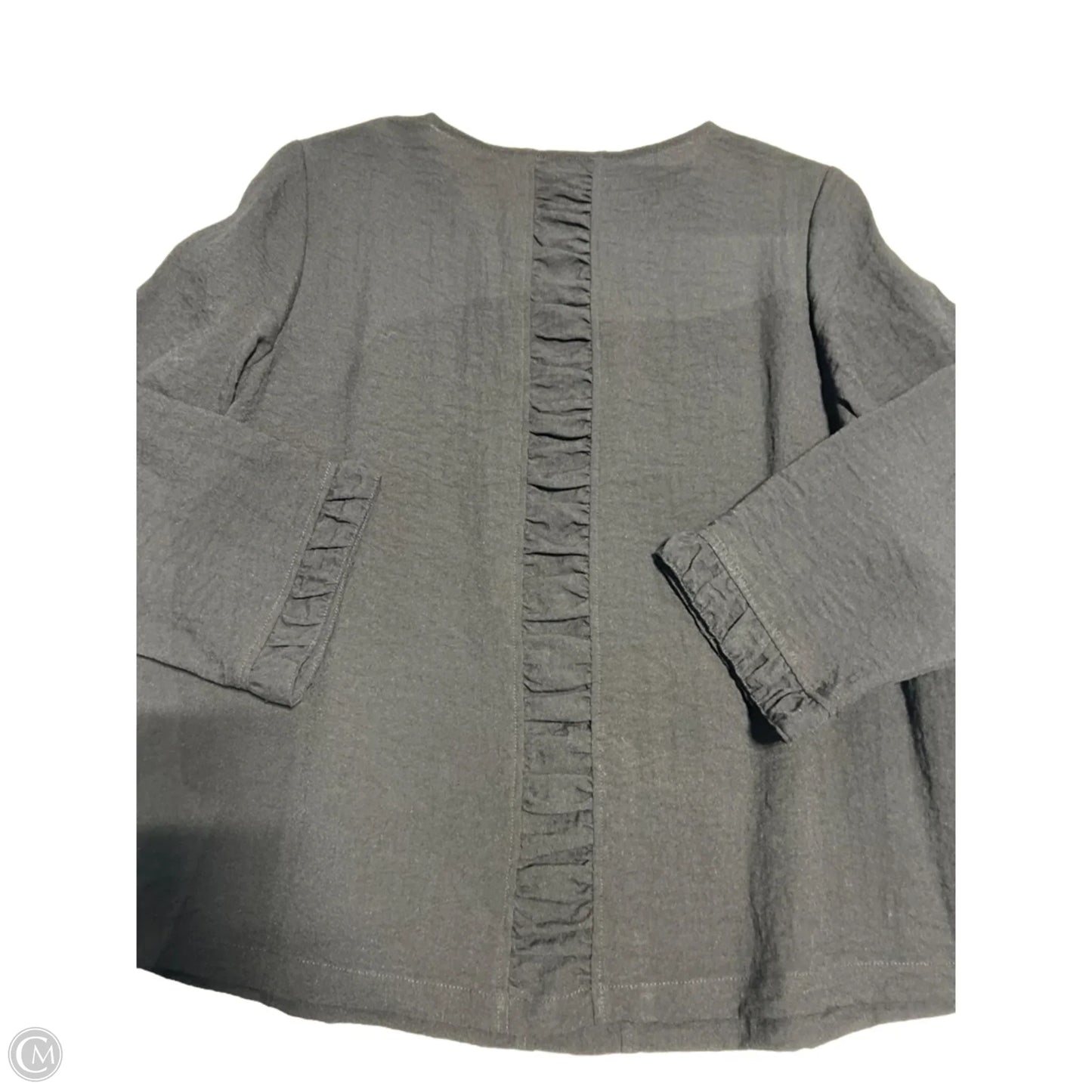 Top Long Sleeve By Habitat In Black, Size: S