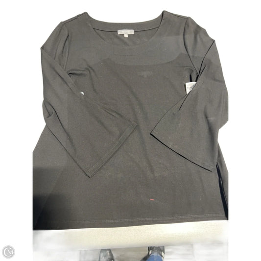 Top Long Sleeve By Habitat In Black, Size: L