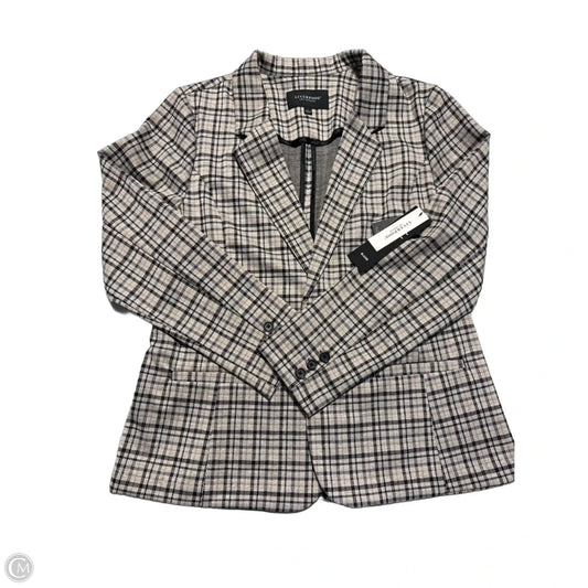 Blazer By Liverpool In Plaid Pattern, Size: L